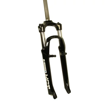 Suntour XCT P-HLO 26" MTB teleszkóp 1" menetes 55/210mm-es nyak, 100mm mozgás, hidraulikus lockout, V-fékes, fekete