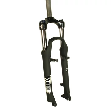 Suntour XCM P-HLO 26" MTB teleszkóp 1-1/8" A-Head, 100mm, hidraulikus lockout, tárcsa/V-fékes, matt fekete