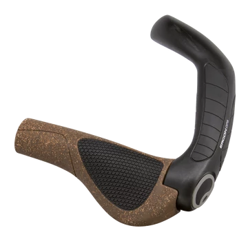 Ergon GP5-S BioKork ergonomikus markolat, bilincses, extra hosszú szarvval, parafa
