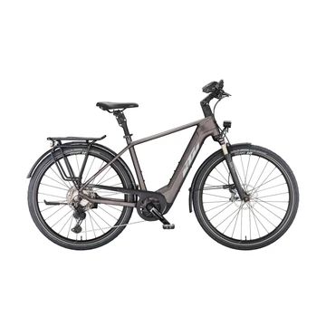 KTM Macina Style 710 elektromos kerékpár Bosch Performance Line CX Smart, 11 fokozatú Deore XT váltó, férfi, bodza, 51cm