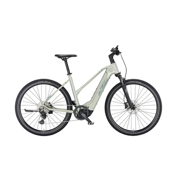 KTM Macina Cross 720 ebike női 10 fokozatú Shimano CUES Bosch Perf. CX Smart dew silver 46cm