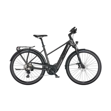 KTM Macina Sport 720 elektromos kerékpár Bosch Performance Line CX, 10 fokozatú Deore váltó, női, szürke 46cm