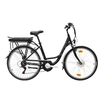 Neuzer E-City pedelec női 6 sebességes, 26"-os kerék, 36V/240W motor, 11aH akku, 18"