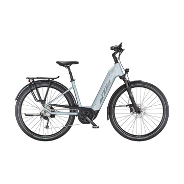 KTM Macina Tour P510 elektromos kerékpár Bosch Performance Smart meghajtás mono váz azúrkék/ezüst 43cm