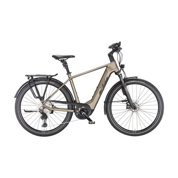 KTM Macina Style 720 ABS elektromos kerékpár Bosch Performance Line CX, 11 fok. Deore XT váltó, férfi, matt tölgy 51cm