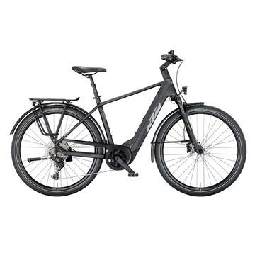 KTM Macina Style 840 férfi trekking Ebike/pedelec kerékpár Bosch Performance Line CX 100Nm/800Wh, 10 fokozatú CUES váltó, diamond black, 51cm