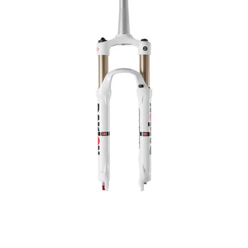 Suntour Raidon XC RL-R MTB teleszkóp 1-1/8", 120mm, levegős, állítható csillapítás, tárcsafék, fehér
