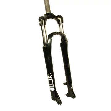 Suntour XCT 29" MTB teleszkóp, 1-1/8" A-Head 250mm-es nyak 100mm mozgás V-fékes és tárcsafékes fekete