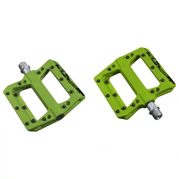 Kellys Rein MTB Platform Pedál műanyag kompozit, ipari csapágy, cserélhető szegecsek, zöld