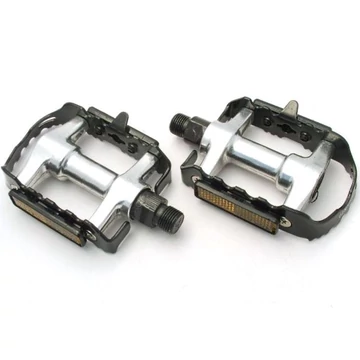 Union MTB pedál alu test-acél keret, ezüst/fekete