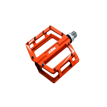 KTM platform MTB pedál freeride/BMX, alumínium test/Cr-Mo tengely, narancs