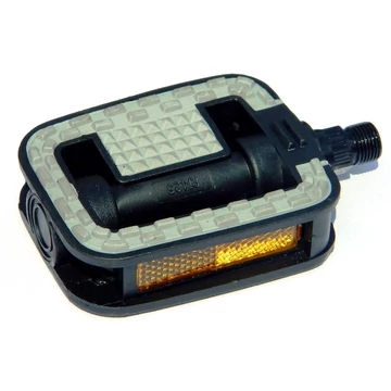 Xerama hagyományos pedál gumi+műanyag SP807 szürke/fekete csúszásmentes