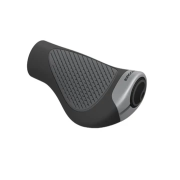 Ergon GP1-L Evo GripShift ergonomikus markolat, bilincses, szarv nélkül, markolatváltóhoz, 95mm széles, fekete/szürke