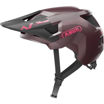 Abus Youdrop extravagány kerékpáros sportsisak ifjaknak maple red S-es méret 48-55 cm fejkerületre