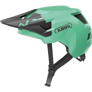 Abus Youdrop extravagány kerékpáros sportsisak ifjaknak salvia green S-es méret 48-55 cm fejkerületre