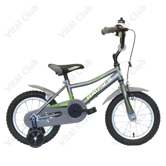 Hauser Puma 14"-os gyerekkerékpár kontrás, mattszürke