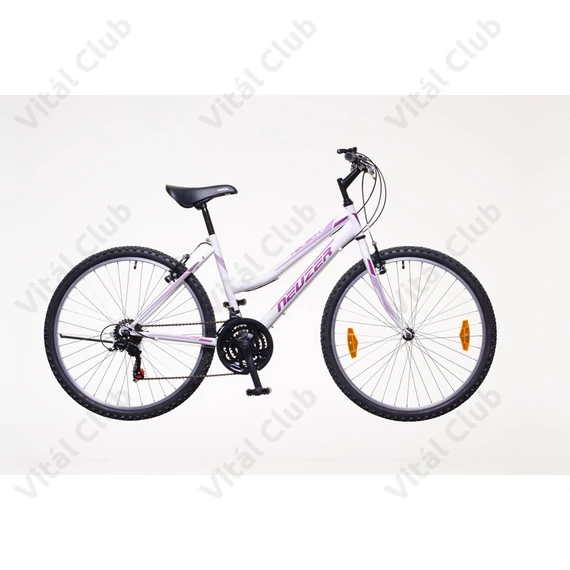 Neuzer Nelson női MTB kerékpár 18sebességes, fehér/bíbor-mályva 17"
