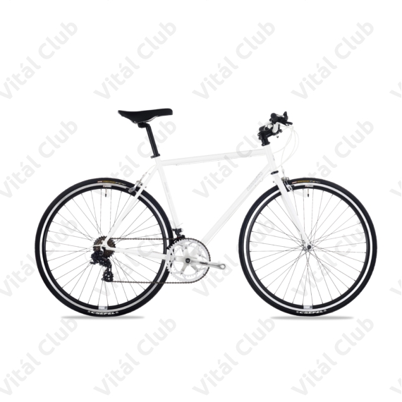 Csepel Torpedo 3* fitness kerékpár 14 fokozatú Shimano váltó, fehér, 51cm