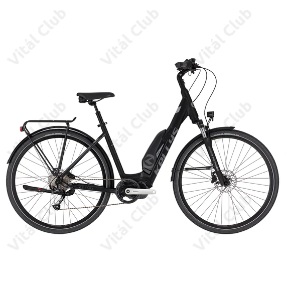Kellys Estima 10 Black Ebike/ Pedelec City 9 fokozatú Altus váltó, Shimano Steps meghajtás, S