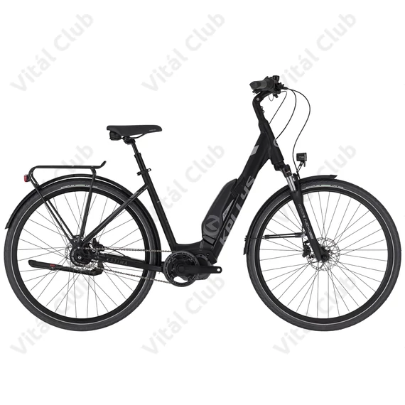 Kellys Estima 50 Black Ebike/ Pedelec City 8 fokozatú Nexus agyváltó, agydinamó, teleszkóp S