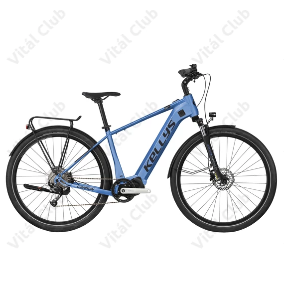 Kellys E-Carson 30 Blue Ebike trekking férfi Shimano Steps motor 9 fokozatú Altus váltó, M