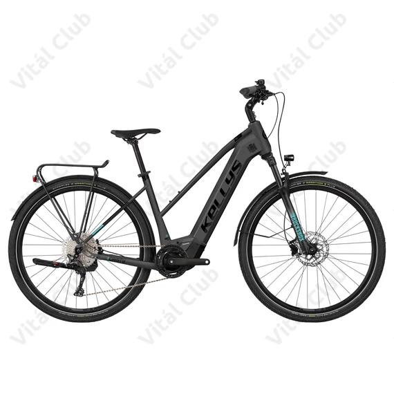 Kellys E-Cristy 70 Grey női trekking Ebike 11 fokozatú Deore XT váltó, Panasonic meghajtás, M