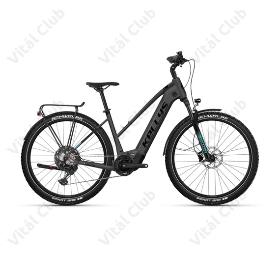 Kellys E-Cristy 90 Grey női ATB trekking Ebike 11 fokozatú Deore XT váltó, Panasonic meghajtás, M