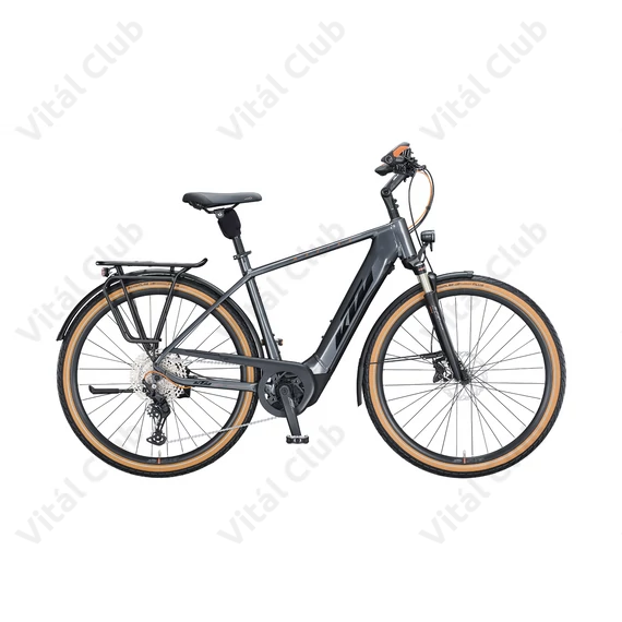KTM Macina Style 620 elektromos kerékpár Bosch Performance Line meghajtás férfi váz, szürke, 51cm