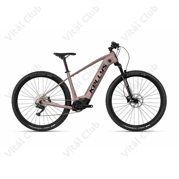 Kellys Tayen R50 P Rose Gold női 29" MTB Ebike 10 fokozatú Cues váltó, Panasonic 95Nm/820Wh, M