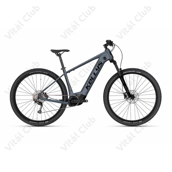 Kellys Tygon R10 Air P Steel Blue férfi 29" MTB Ebike 9 fokozatú Shimano váltó, Panasonic meghajtás, M