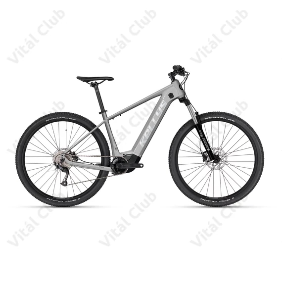 Kellys Tygon R10 Light Grey férfi 29" MTB Ebike 9 fokozatú Shimano váltó, Panasonic meghajtás, M