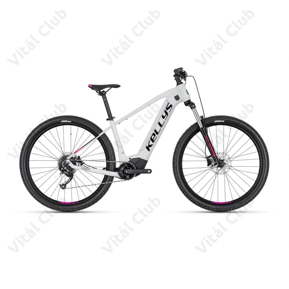 Kellys Tayen R10 White női 29" MTB Ebike 9 fokozatú Shimano váltó, Panasonic meghajtás, M