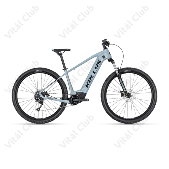 Kellys Tayen R10 Sky Blue női 29" MTB Ebike 9 fokozatú Shimano váltó, Panasonic meghajtás, M