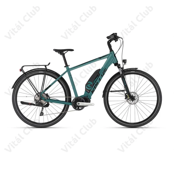 Kellys E-Carson 10 Teal ebike Shimano Steps meghajtás 630Wh akkumulátor Shimano Cues váltórendszer L-es