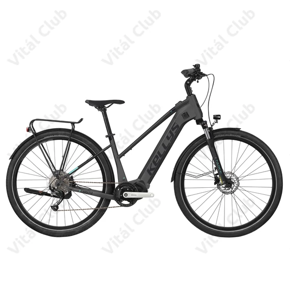 Kellys E-Cristy 30 Grey női trekking Ebike 9 fokozatú Altus váltó, Steps motor, S