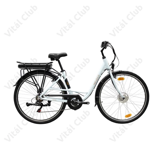 Neuzer E-Trek női trekking Ebike/pedelec 28"-as kerék, 36V/250W motor, 11Ah Li-ion akku, 6 sebességes, mattbabyblue 19"