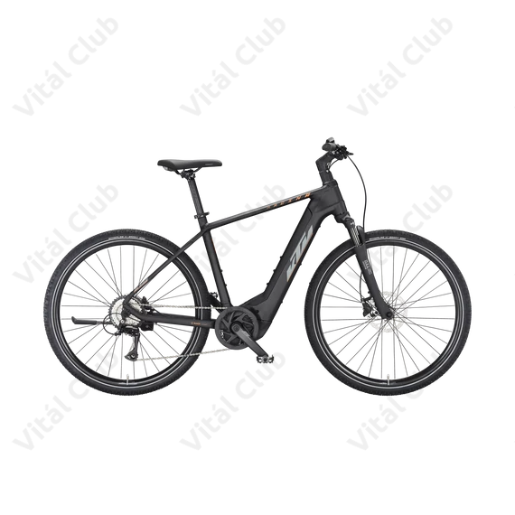 KTM Macina Cross 510 elektromos kerékpár Bosch Performance CX Smart, 8 fokozatú Altus váltó, férfi fekete 51cm