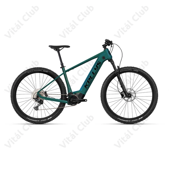 Kellys Tygon R90 P Magic Green férfi 29" MTB Ebike 12 fokozatú Deore XT váltó, Panasonic 95Nm/820Wh, L