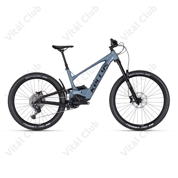 Kellys Theos R30 Steel Blue 29/27,5" összteleszkópos MTB Ebike 10 fokozatú CUES váltó, Panasonic 95Nm/820Wh meghajtás, M
