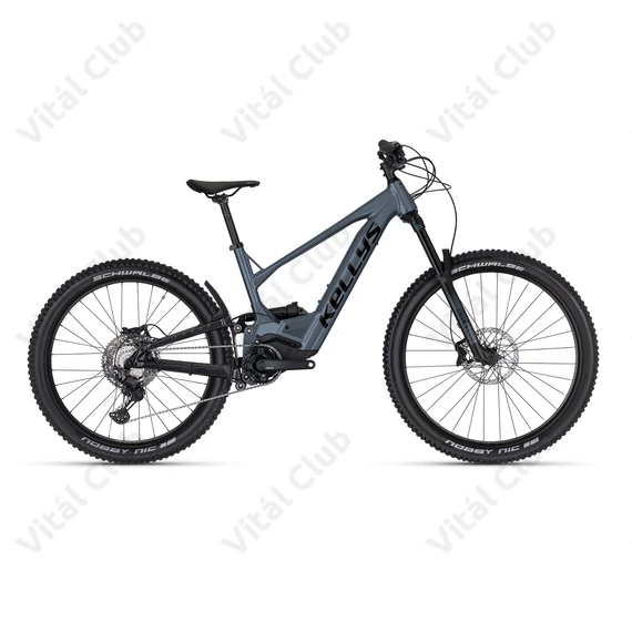 Kellys Theos R50 LTD Steel Blue 29/27,5" összteleszkópos MTB Ebike 9 fokozatú CUES váltó, Panasonic 95Nm/725Wh meghajtás, L