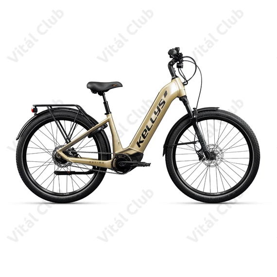 Kellys Estima 60 Gold Ebike/ Pedelec City 5 fokozatú Nexus agyváltó, 85Nm/725Wh Shimano Steps meghajtás, S