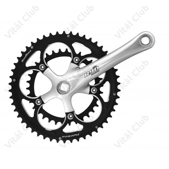 Sunrace R90 (FCR9F) országúti hajtómű 50/34-es fogszám, 170mm-es, alu lánckerekek, 9-es