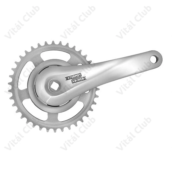 Sturmey Archer FCS608 hagyományos hajtómű 38-as fogszám, 170mm kar, négyzetkúpos