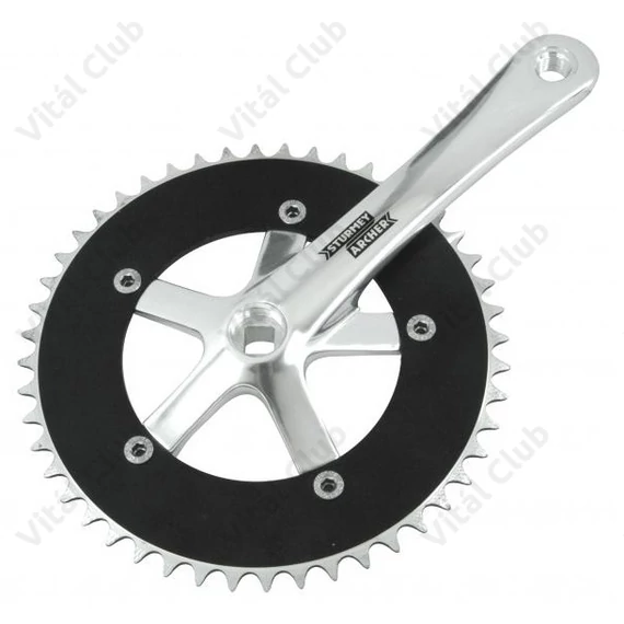 Sturmey Archer FCT28 pályahajtómű 48-as fogszám, 170mm-es, ezüst