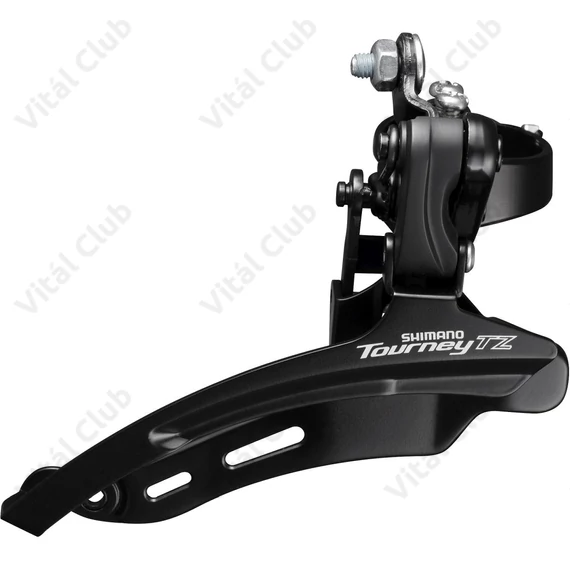 Shimano Altus FD-TZ510 első váltó, felülhúzós, 31,8mm bilincs, 6/7 fokozatú, 48 foghoz
