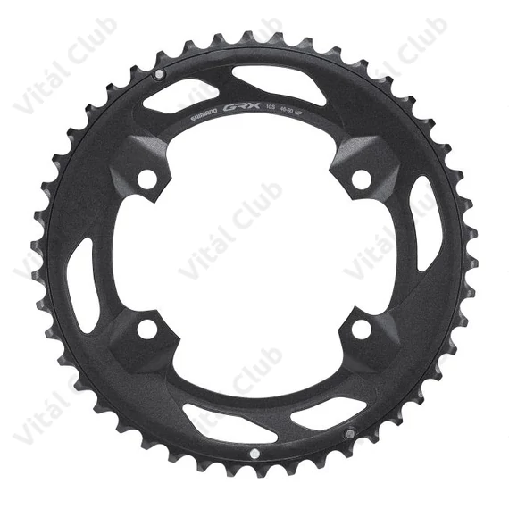 Shimano GRX600 lánckerék 46 fogú 110mm lyükkör 10 fokozatú