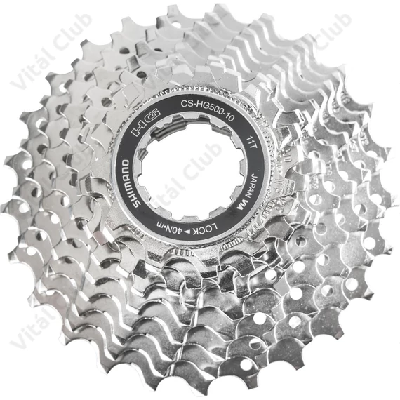 Shimano HG 500 10 sebességes fogaskoszorú 11-25-ös fogszámmal