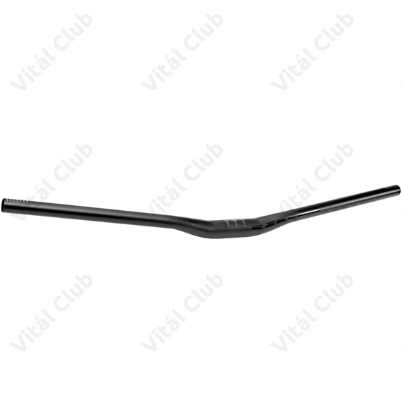 BBB BHB-11 Ascencion hajlított kormány 760mm hosszú, 15mm emelkedés, 31,8mm befogó, fekete