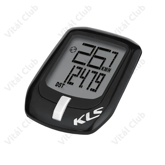 Kilométeróra Kellys Direct Black-White 7funkciós vezetékes