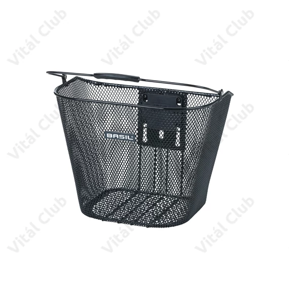 Basil Bremen KF első kosár acél, sűrűszövésű, KlickFix kompatibilis, adapter nélkül